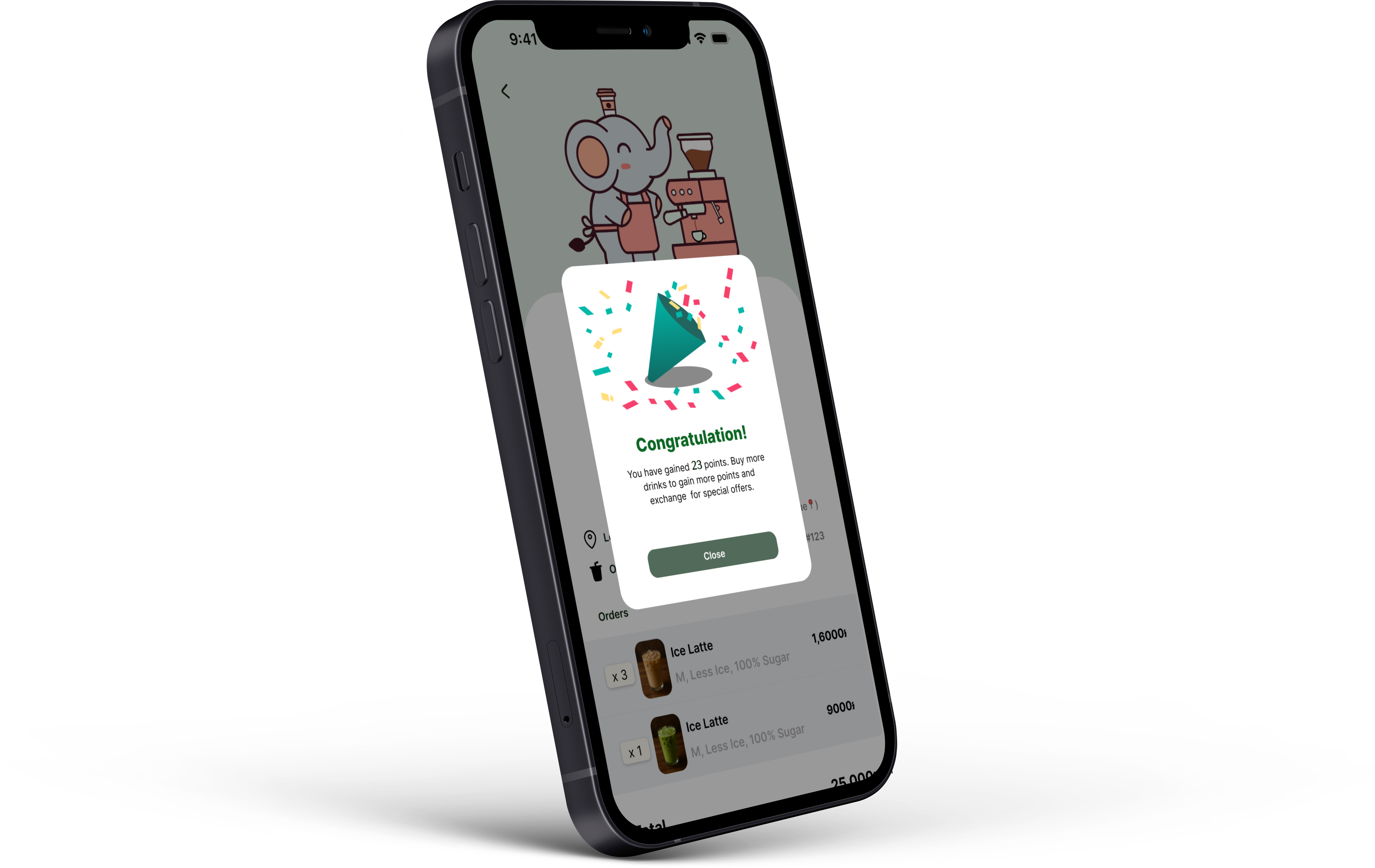 Bambii App Screen 1